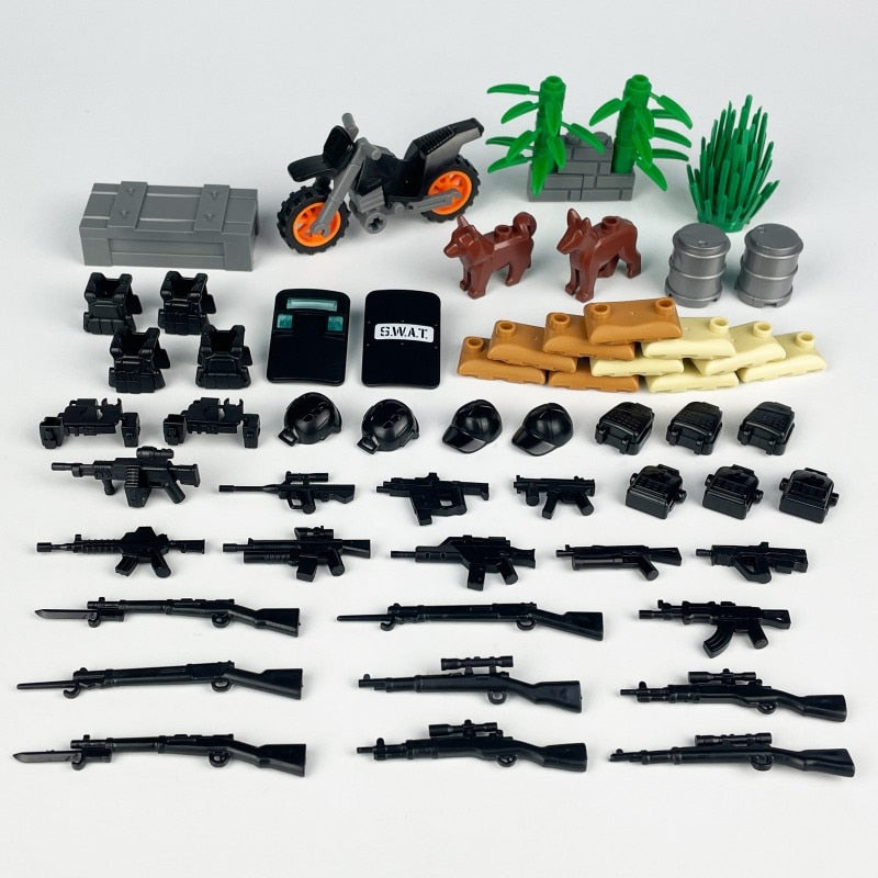 Military Printed Accessories andSoldiers Figure Stickers