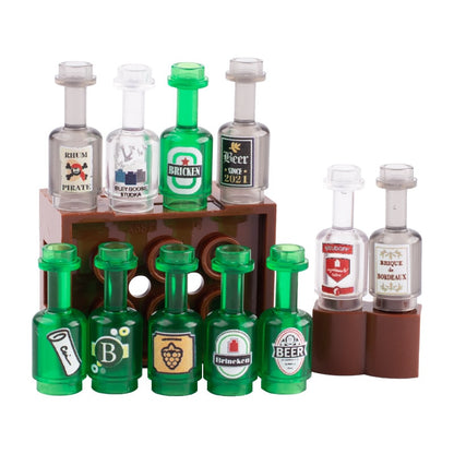 Bar Accessories Printed Bottle