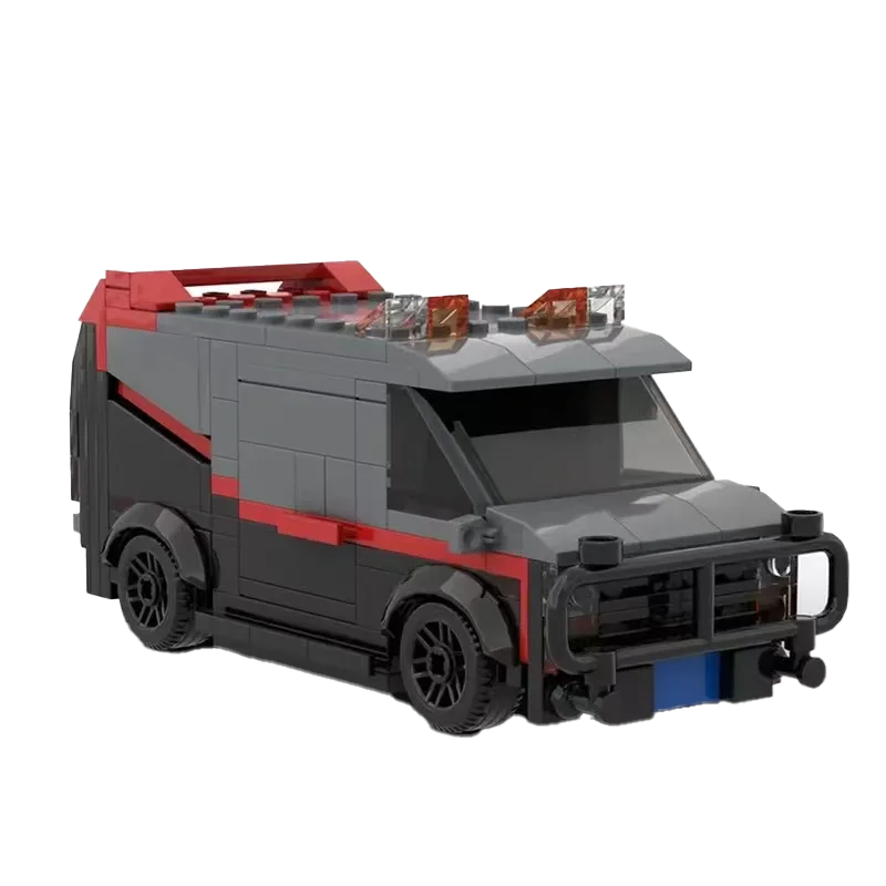 242PCS MOC A-Team Vehicle SWAT Team Car Car Toy modelPolice Department Car Brick Building Set Children ToyGift