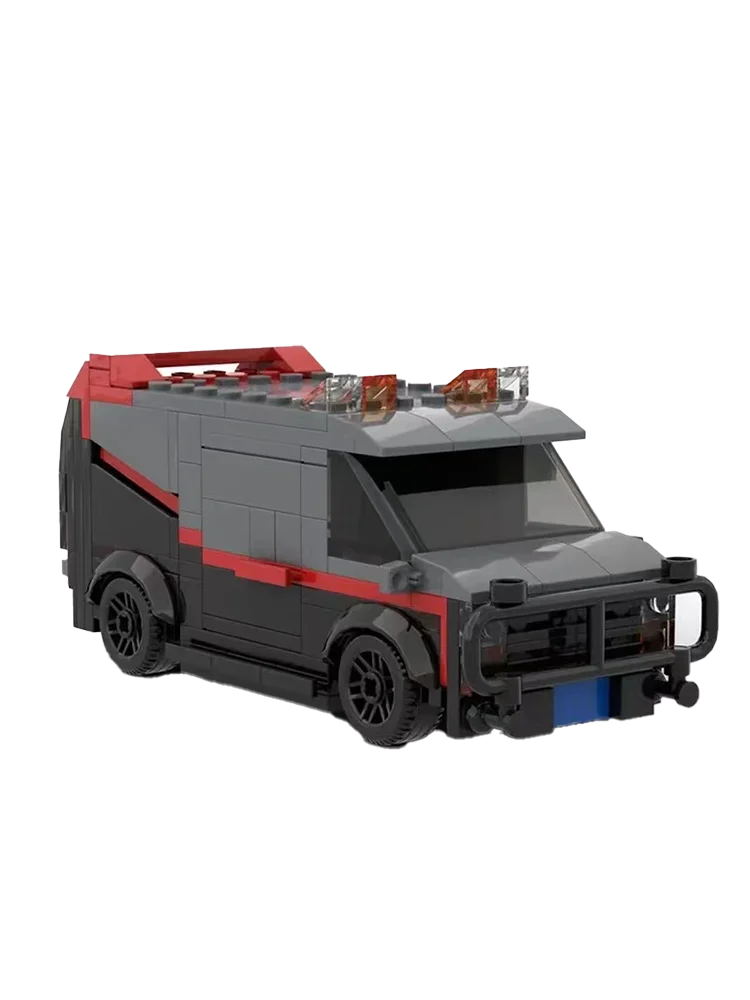 242PCS MOC A-Team Vehicle SWAT Team Car Car Toy modelPolice Department Car Brick Building Set Children ToyGift