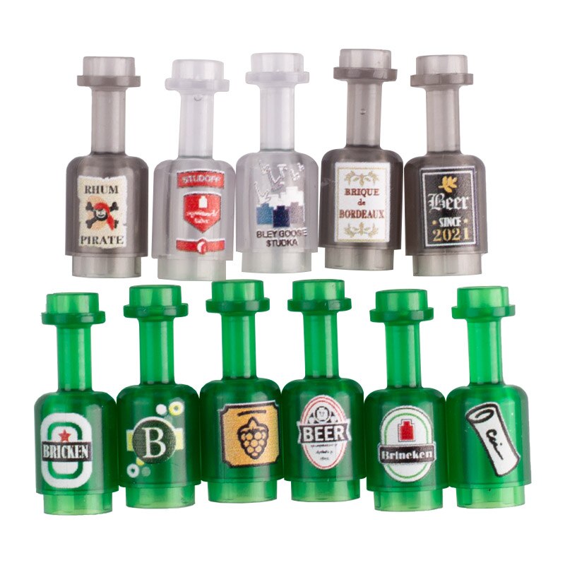 Bar Accessories Printed Bottle